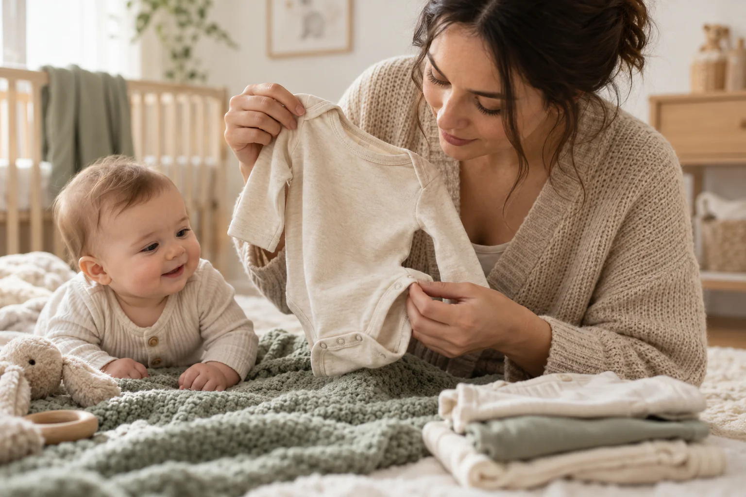Bebek Kıyafeti Seçerken Ebeveynlerin Dikkat Ettiği Detaylar