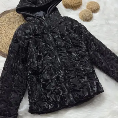 Yeni Sezon Kadifemsi Parlak Mont
